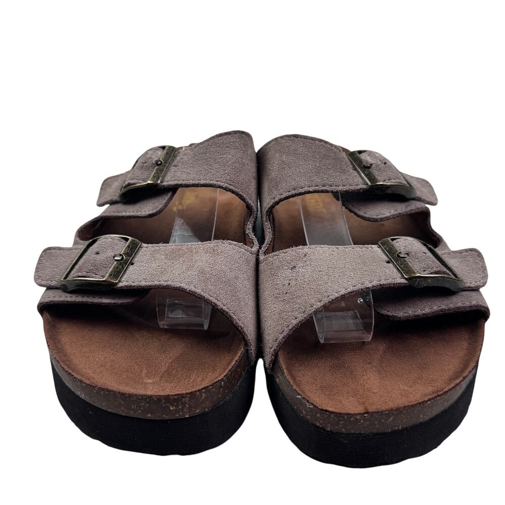 White Mountain Footbeds High Flyer Platform Comfort Footbed Sandals Women's 6